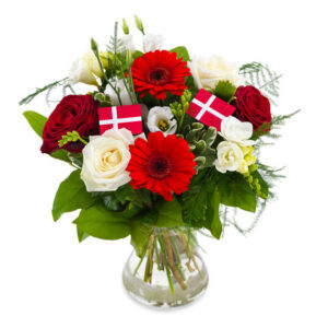 hip hip hurra fødselsdag happy birthe day bestil online www.aarstidens-blomster.dk