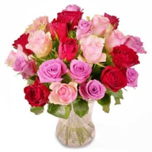 Romantiske Roser aarstidens blomster Valentinedag