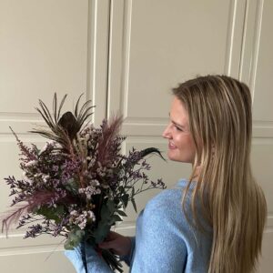 Smuk evighedsbuket fra Aarstidens Blomster